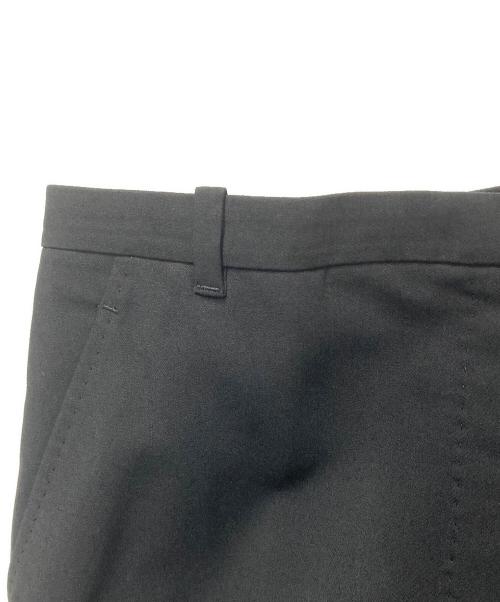 HERMES（エルメス）HERMES (エルメス) センタープレスパンツ ブラック サイズ:38の古着・服飾アイテム