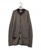 ARMANI COLLEZIONIアルマーニ コレツィオーニ）の古着「カーディガン」｜ブラウン×グレー