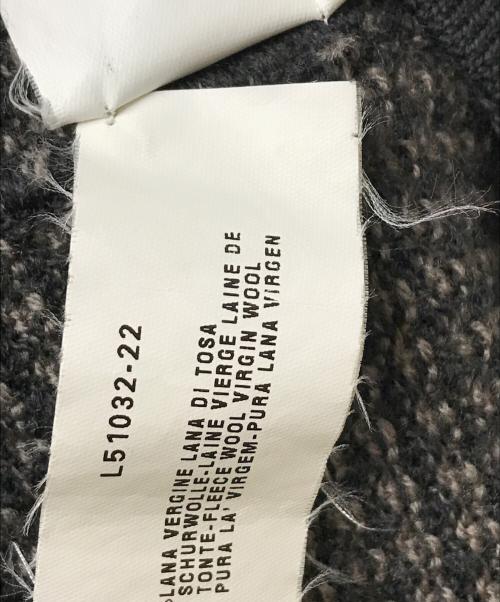 ARMANI COLLEZIONI（アルマーニ コレツィオーニ）ARMANI COLLEZIONI (アルマーニ コレツィオーニ) カーディガン ブラウン×グレー サイズ:52の古着・服飾アイテム