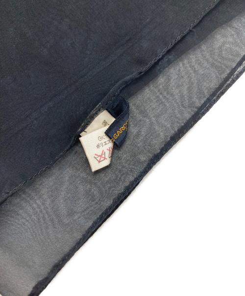 COMME des GARCONS（コムデギャルソン）COMME des GARCONS (コムデギャルソン) シアータイダイ染めストール GK114010 ブラックの古着・服飾アイテム