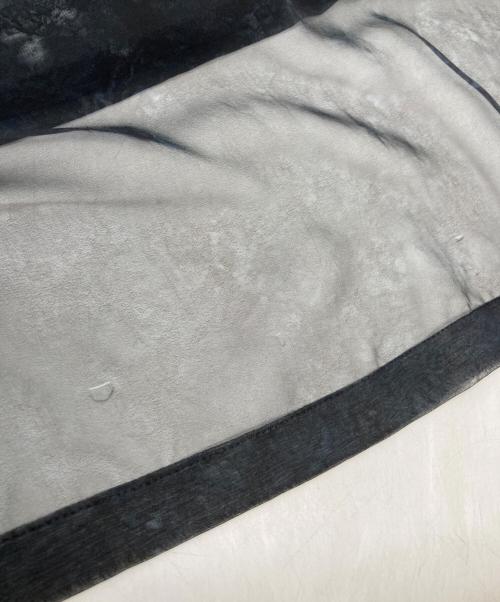 COMME des GARCONS（コムデギャルソン）COMME des GARCONS (コムデギャルソン) シアータイダイ染めストール GK114010 ブラックの古着・服飾アイテム