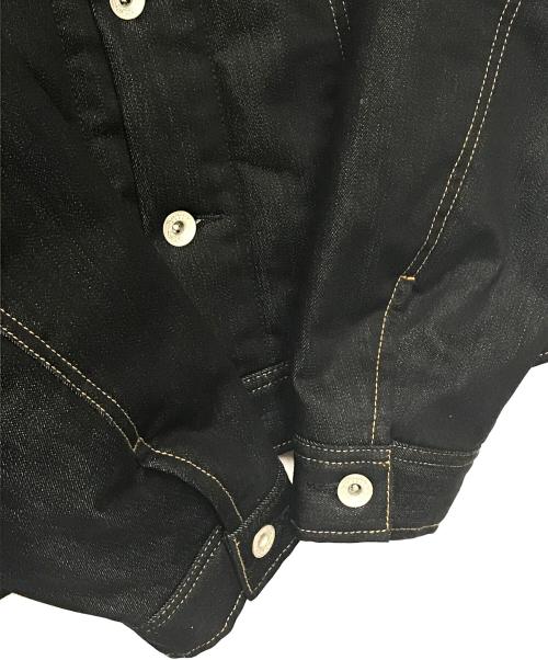 YANUK（ヤヌーク）YANUK (ヤヌーク) デニムジャケット ブラック サイズ:S 未使用品の古着・服飾アイテム