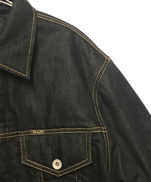 YANUK（ヤヌーク）YANUK (ヤヌーク) デニムジャケット ブラック サイズ:S 未使用品の古着・服飾アイテム