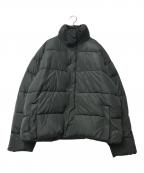 BALENCIAGAバレンシアガ）の古着「BB PUFFER JACKET/ビービー パファー ジャケット」｜グレー