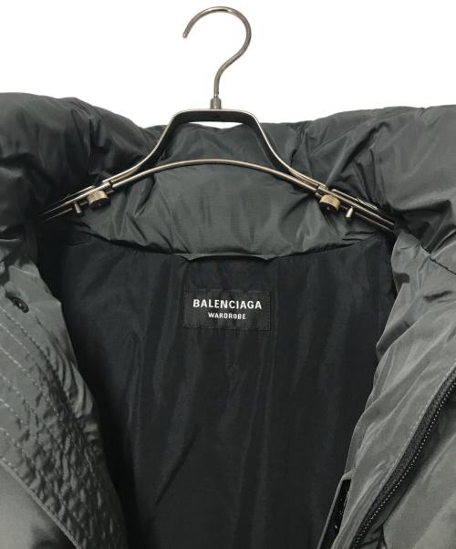 BALENCIAGA（バレンシアガ）BALENCIAGA (バレンシアガ) BB PUFFER JACKET/ビービー パファー ジャケット グレー サイズ:44の古着・服飾アイテム