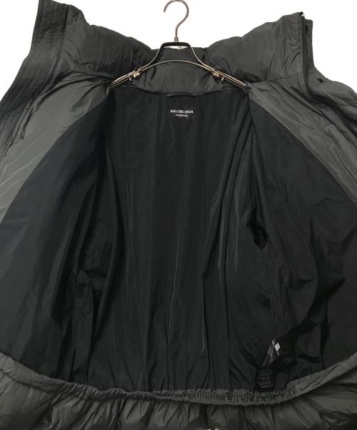 BALENCIAGA（バレンシアガ）BALENCIAGA (バレンシアガ) BB PUFFER JACKET/ビービー パファー ジャケット グレー サイズ:44の古着・服飾アイテム
