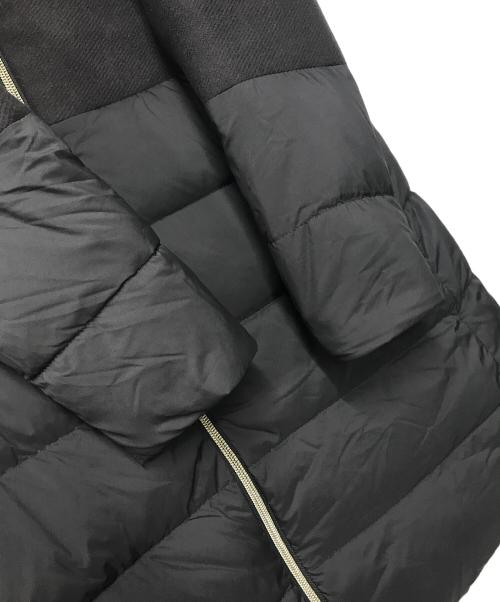 HERNO（ヘルノ）HERNO (ヘルノ) スタンドカラー切替ダウンコート グレー サイズ:40の古着・服飾アイテム