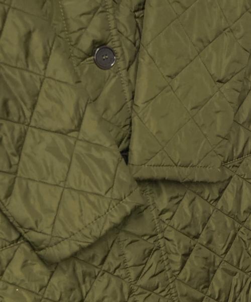 MACKINTOSH（マッキントッシュ）MACKINTOSH (マッキントッシュ) キルティングフーデットコート オリーブ サイズ:38の古着・服飾アイテム