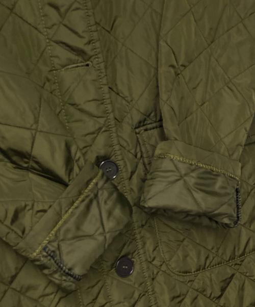 MACKINTOSH（マッキントッシュ）MACKINTOSH (マッキントッシュ) キルティングフーデットコート オリーブ サイズ:38の古着・服飾アイテム