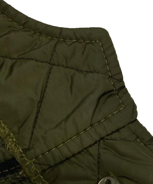 MACKINTOSH（マッキントッシュ）MACKINTOSH (マッキントッシュ) キルティングフーデットコート オリーブ サイズ:38の古着・服飾アイテム