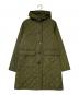 MACKINTOSH（マッキントッシュ）の古着「キルティングフーデットコート」｜オリーブ