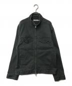 nonnativeノンネイティブ）の古着「TRUCKER BLOUSON C/P KATSURAGI STRETCH OVERDYED VW」｜グレー