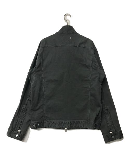 nonnative（ノンネイティブ）nonnative (ノンネイティブ) TRUCKER BLOUSON C/P KATSURAGI STRETCH OVERDYED VW グレー サイズ:3の古着・服飾アイテム