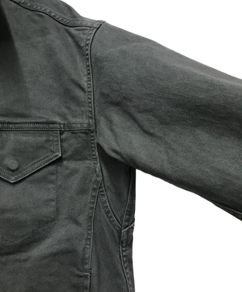 nonnative（ノンネイティブ）nonnative (ノンネイティブ) TRUCKER BLOUSON C/P KATSURAGI STRETCH OVERDYED VW グレー サイズ:3の古着・服飾アイテム