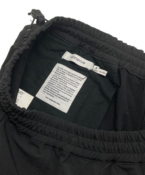 nonnative（ノンネイティブ）nonnative (ノンネイティブ) HIKER EASY PANTS N/PU TWILL STRETCH CORDURA ハイカーイージーパンツ トゥワイルストレッチコーデュラ NN-P4316 ブラック サイズ:4の古着・服飾アイテム
