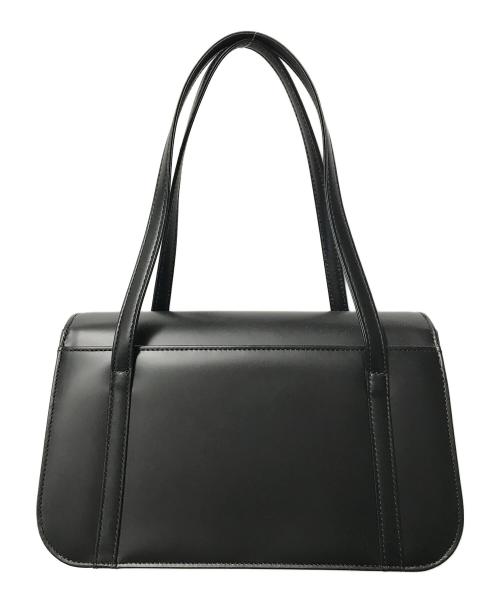 Burberry's（バーバリーズ）Burberry's (バーバリーズ) シャドーホース ノバチェック ハンドバッグ ブラック×ベージュの古着・服飾アイテム