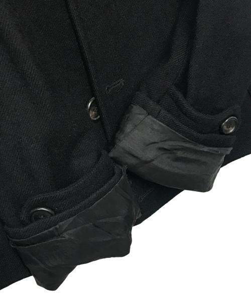 ANN DEMEULEMEESTER（アンドゥムルメステール）ANN DEMEULEMEESTER (アンドゥムルメステール) ウールジャケット ブラック サイズ:XSの古着・服飾アイテム