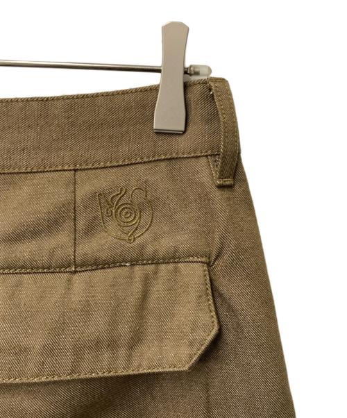 LOEWE（ロエベ）LOEWE (ロエベ) 20SS Eye LOEWE Nature/アイ ロエベ ネイチャー 切替カーゴパンツ ブラウン×ピンク サイズ:44の古着・服飾アイテム