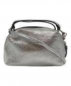 GIANNI CHIARINIジャンニ キアリーニ）の古着「2WAYバッグ」｜シルバー