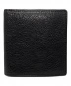 PORTERポーター）の古着「レザー2つ折り財布」｜ブラック