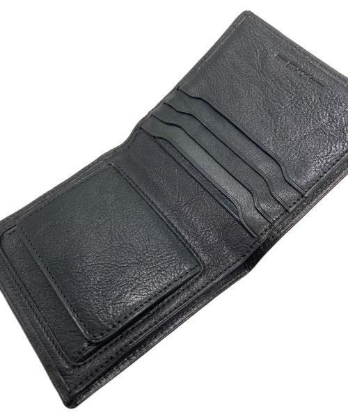 PORTER（ポーター）PORTER (ポーター) レザー2つ折り財布 ブラックの古着・服飾アイテム