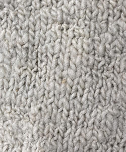 evam eva（エヴァムエヴァ）evam eva (エヴァムエヴァ) アルパカ混タートルネックニットベスト ベージュ サイズ:FREEの古着・服飾アイテム