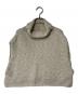 evam eva（エヴァムエヴァ）の古着「アルパカ混タートルネックニットベスト」｜ベージュ
