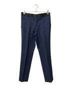 CELINEセリーヌ）の古着「センタープレスパンツ 2 1414/4444」｜ブルー