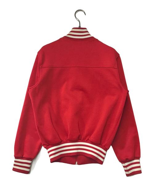 adidas（アディダス）adidas (アディダス) トラックブルゾン レッド サイズ:Sの古着・服飾アイテム