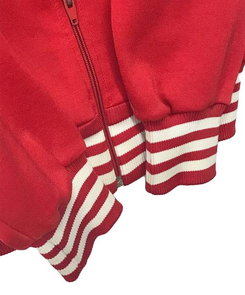 adidas（アディダス）adidas (アディダス) トラックブルゾン レッド サイズ:Sの古着・服飾アイテム