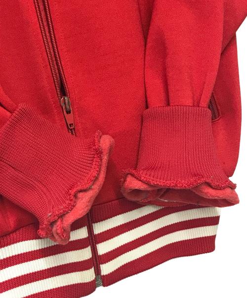 adidas（アディダス）adidas (アディダス) トラックブルゾン レッド サイズ:Sの古着・服飾アイテム