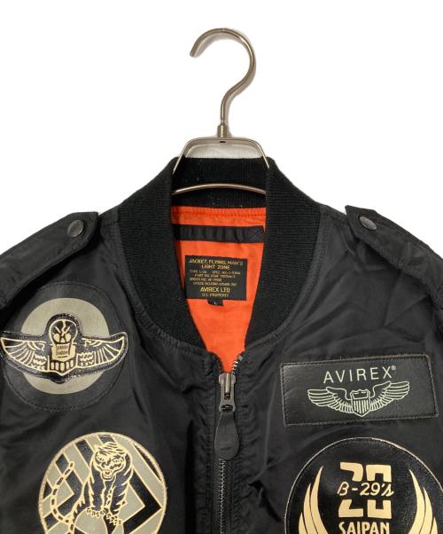 AVIREX（アヴィレックス）AVIREX (アヴィレックス) L-2B フライト ジャケット ブラック サイズ:Lの古着・服飾アイテム