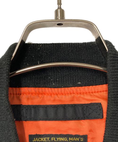 AVIREX（アヴィレックス）AVIREX (アヴィレックス) L-2B フライト ジャケット ブラック サイズ:Lの古着・服飾アイテム