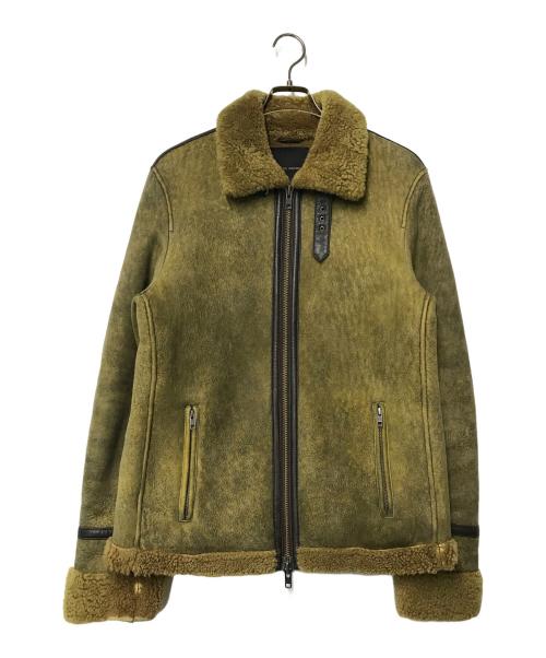 DEUS EX MACHINA（デウス エクス マキナ）DEUS EX MACHINA (デウス エクス マキナ) Julian レザージャケット DMF86450 ブラウン サイズ:Mの古着・服飾アイテム