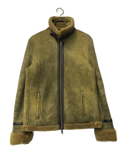 DEUS EX MACHINA（デウス エクス マキナ）DEUS EX MACHINA (デウス エクス マキナ) Julian レザージャケット DMF86450 ブラウン サイズ:Mの古着・服飾アイテム