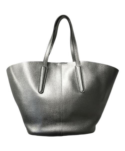 GIANNI CHIARINI（ジャンニ キアリーニ）GIANNI CHIARINI (ジャンニ キアリーニ) トートバッグ シルバーの古着・服飾アイテム