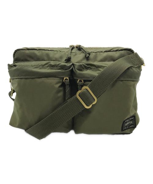 PORTER（ポーター）PORTER (ポーター) フォース ショルダーバッグ（S） カーキ サイズ:Ｓの古着・服飾アイテム