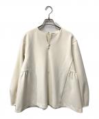 UNITED ARROWSユナイテッドアローズ）の古着「SPONGY パールモチーフ ブラウス」｜アイボリー