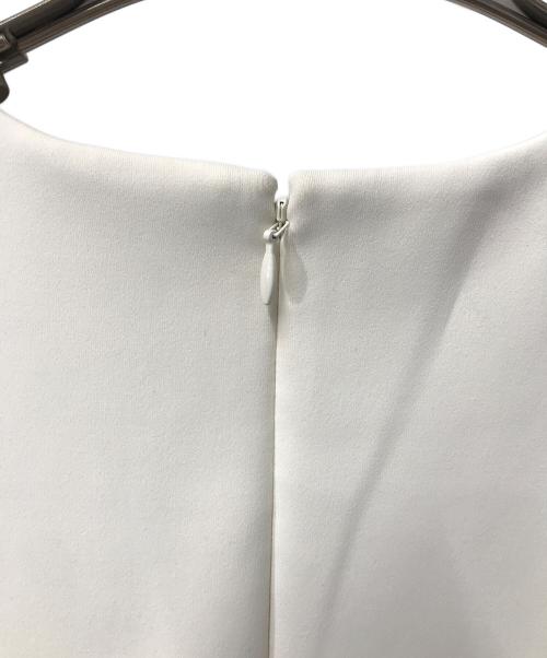 UNITED ARROWS（ユナイテッドアローズ）UNITED ARROWS (ユナイテッドアローズ) SPONGY パールモチーフ ブラウス アイボリー サイズ:Mの古着・服飾アイテム