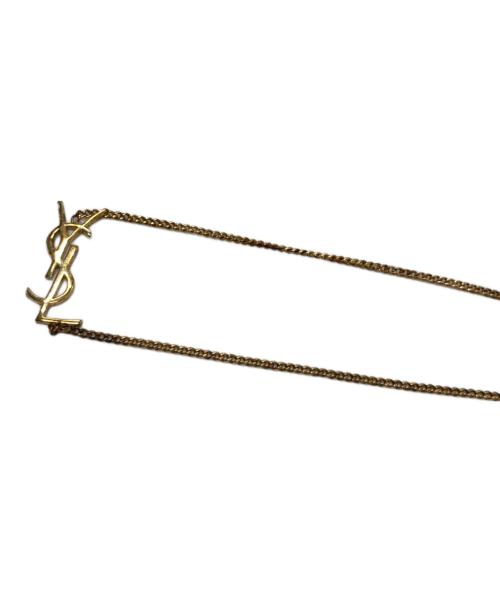 Saint Laurent Paris（サンローランパリ）Saint Laurent Paris (サンローランパリ) ロゴブレスレット 635533の古着・服飾アイテム