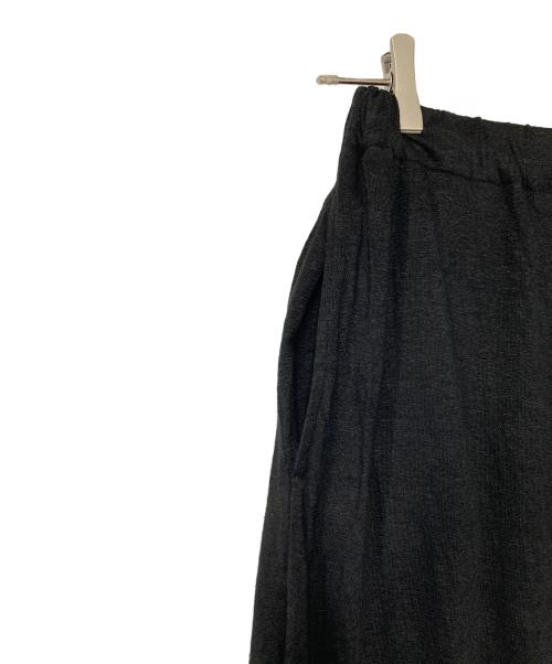 KAGURE（カグレ）kagure (カグレ) リネンカットイージーパンツ GA35-24M010 ブラック サイズ:Freeの古着・服飾アイテム