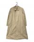 Aquascutum（アクアスキュータム）の古着「ライナー付きバルマカーンコート」｜ベージュ