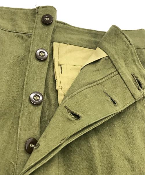 French Army（フランス軍）French Army (フレンチアーミー) Ｍ-47 後期 カーゴパンツ カーキ サイズ:43の古着・服飾アイテム