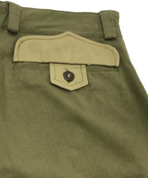 French Army（フランス軍）French Army (フレンチアーミー) Ｍ-47 後期 カーゴパンツ カーキ サイズ:43の古着・服飾アイテム