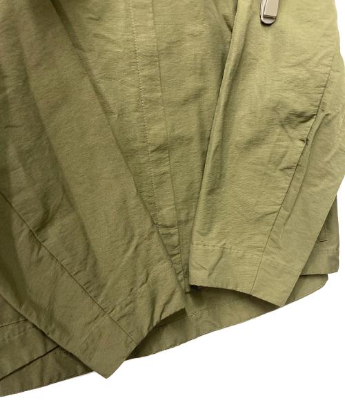 mizuiro-ind（ミズイロインド）mizuiro-ind (ミズイロインド) フーデッドジャケット オリーブ サイズ:FREEの古着・服飾アイテム