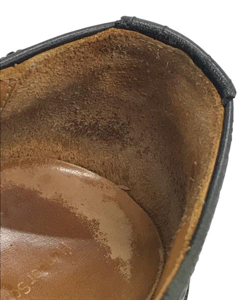 HENDER SCHEME（エンダースキーマ）HENDER SCHEME (エンダースキーマ) Code Tip Smooth レザーシューズ ブラック サイズ:不明の古着・服飾アイテム