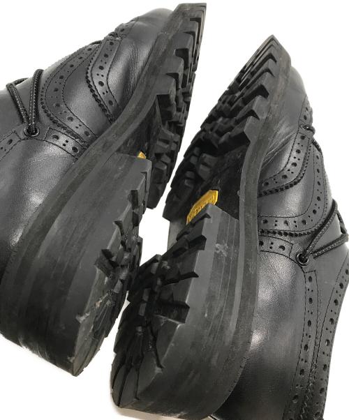 HENDER SCHEME（エンダースキーマ）HENDER SCHEME (エンダースキーマ) Code Tip Smooth レザーシューズ ブラック サイズ:不明の古着・服飾アイテム