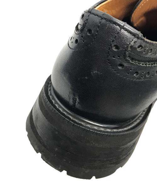 HENDER SCHEME（エンダースキーマ）HENDER SCHEME (エンダースキーマ) Code Tip Smooth レザーシューズ ブラック サイズ:不明の古着・服飾アイテム