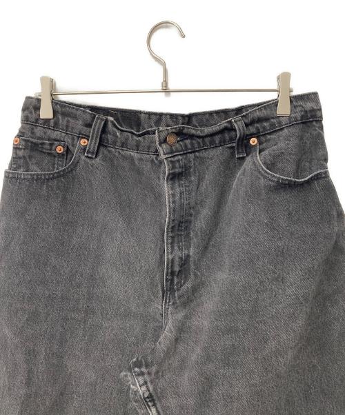 LEVI'S（リーバイス）LEVI'S (リーバイス) 551 ブラックデニムパンツ 15551-0260 ボタン裏532 USA製 ブラック サイズ:不明の古着・服飾アイテム