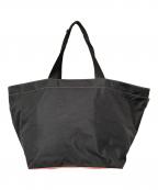 Herve Chapelierエルベシャプリエ）の古着「舟型トートバッグ XL」｜ブラック×ピンク